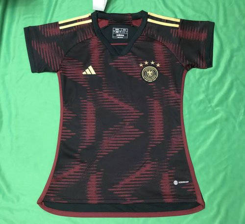 2022 Germany Away World Cup Woman Soccer Jerseys