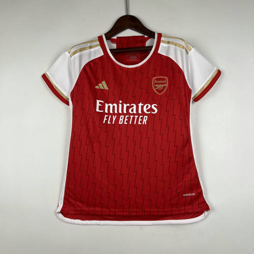 23/24 Arsenal Home Woman Soccer Jerseys