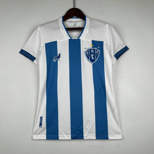 23/24 Paysandu Para Home Woman Soccer Jerseys