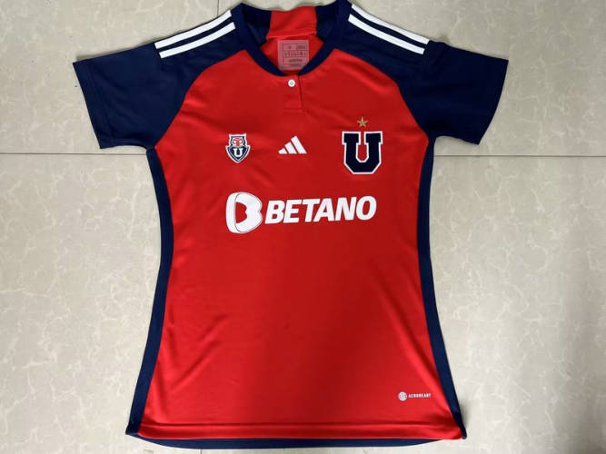 23/24 Club Universidad De Chile Away Woman Soccer Jerseys