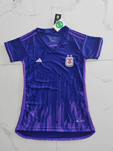 2022 Argentina Away Woman Soccer Jerseys