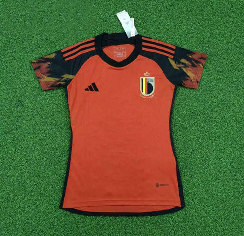 2022 Belgium Home Woman World Cup Soccer Jerseys