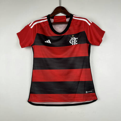 23/24 Flamengo Home Woman Soccer Jerseys