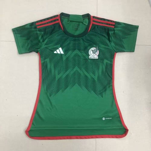 2022 Mexico Home Woman Soccer Jerseys