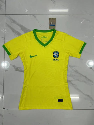 23/24 Brazil Home Woman Soccer Jerseys