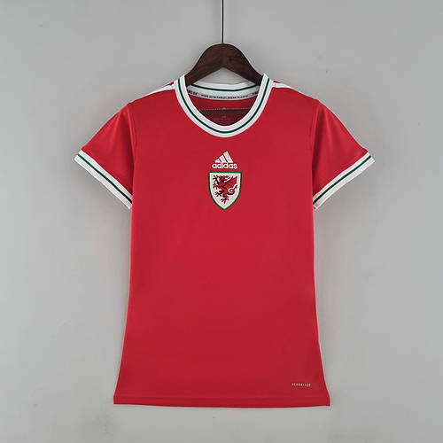 2022 Wales Home Woman Soccer Jerseys