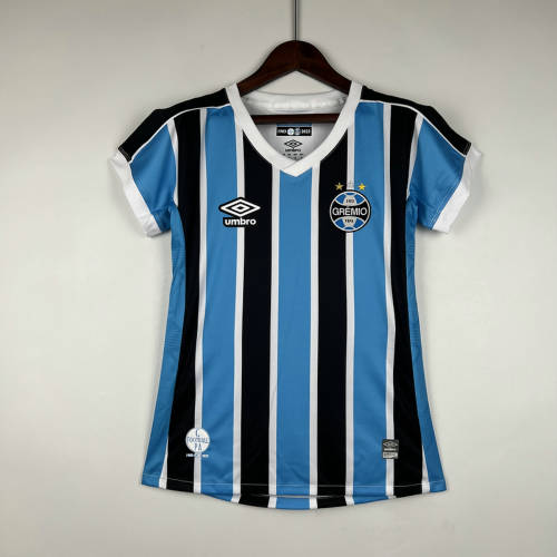 23/24 Gremio Home Woman Soccer Jerseys