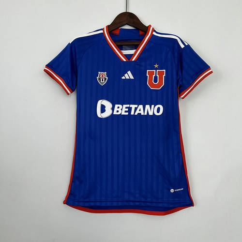 23/24 Universidad De Chile Home Woman Soccer Jerseys