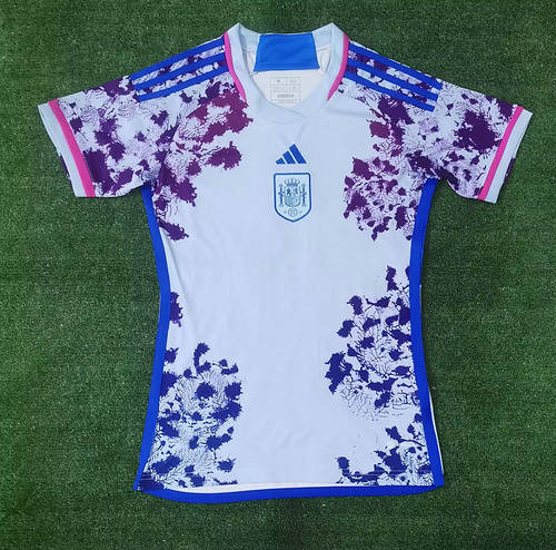 2023 Spain Away Woman Soccer Jerseys