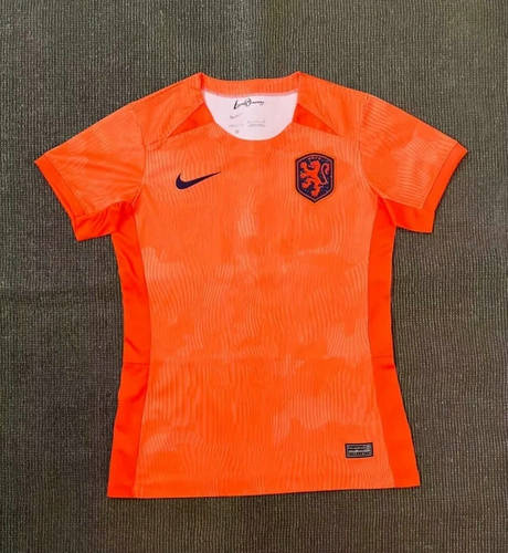 2023 Netherlands Home Woman Soccer Jerseys