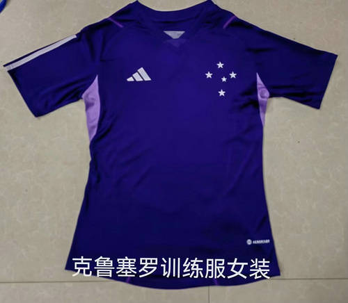 23/24 Cruzeiro Training Woman Soccer Jerseys