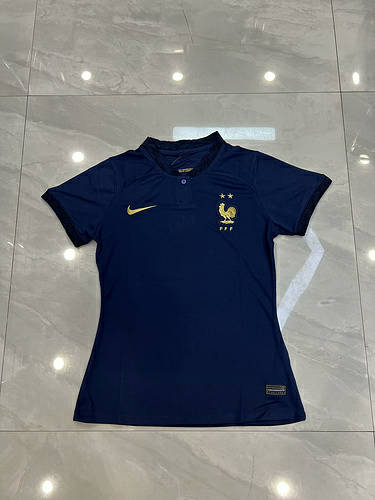 2022 France Home Woman Soccer Jerseys