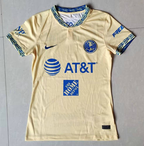 22/23 Club America Home Woman Soccer Jerseys