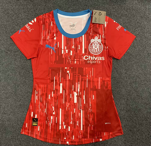 23/24 Chivas Special Woman Soccer Jerseys