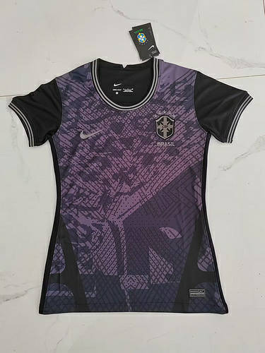 2022 Brazil Gray Woman Soccer Jerseys