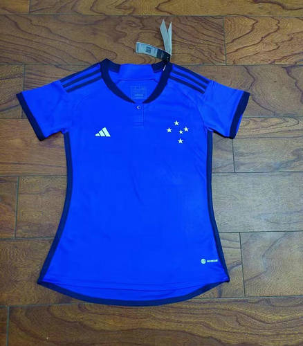 23/24 Cruzeiro Home Woman Soccer Jerseys