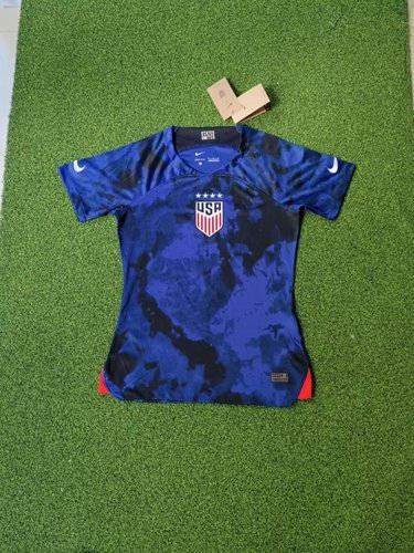 2022 Usa Away Woman World Cup Soccer Jerseys