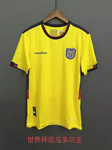 2022 Ecuador Home Soccer Jerseys