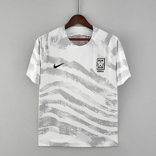 2022 Korean Training Suit Gray Soccer Jerseys