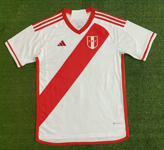 23/24 Peru Home Soccer Jerseys