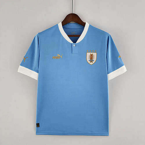 2022 Uruguay Home Soccer Jerseys S-XXXL