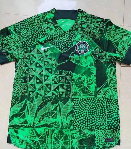 2022 Nigeria Home Soccer Jerseys