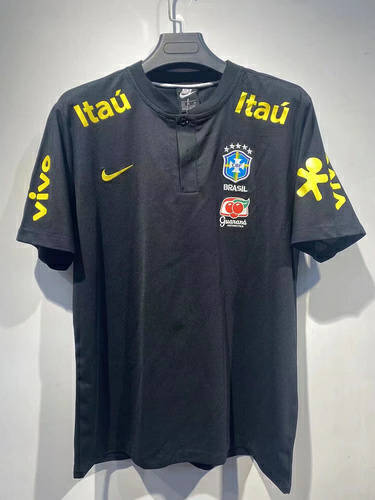 22/23 Brazil Black Training Soccer Jerseys