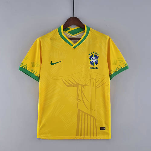 2022 Brazil Classic Yellow Soccer Jerseys