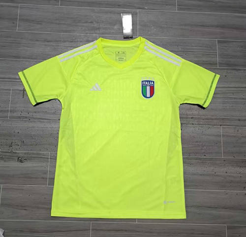 23/24 Italy Goalkeeper Green Soccer Jerseys