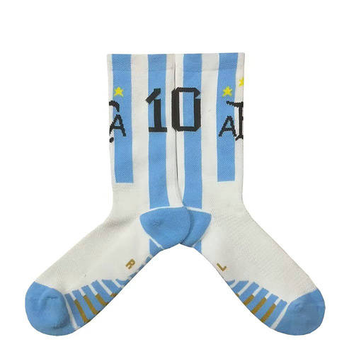 2022 Argentina 10 Messi Soccer Sock