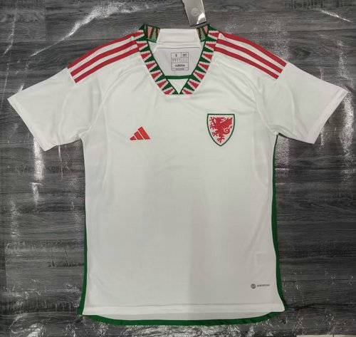 2022 Wales Away World Cup Soccer Jerseys