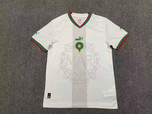 2022 Morocco Away World Cup Soccer Jerseys