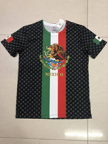 2022 Mexico Black Training Soccer Jerseys