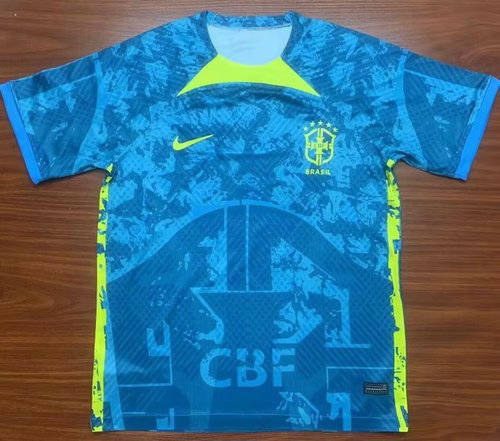 2022 Brazil Blue Special Soccer Jerseys