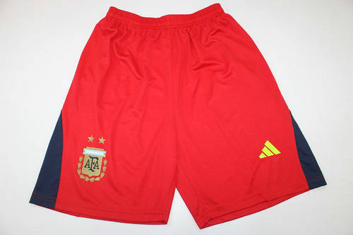 22/23 Argentina Goalkeeper Red Shorts