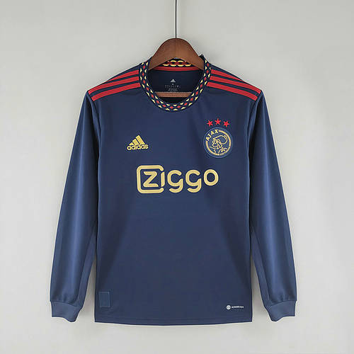 22/23 Ajax Away Long Sleeve Soccer Jerseys