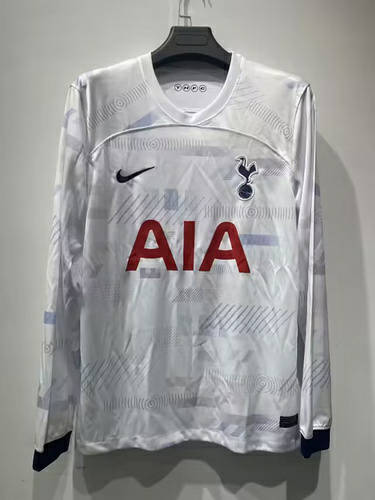 23/24 Tottenham Home Long Sleeves Soccer Jerseys