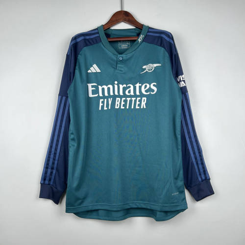 23/24 Arsenal Third Long Sleeve Soccer Jerseys