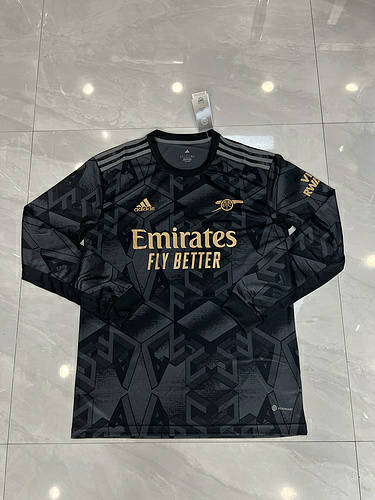 22/23 Arsenal Away Long Sleeve Soccer Jerseys