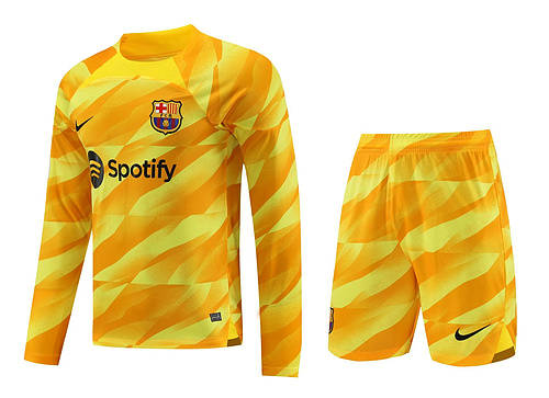 23/24 Barcelona Goalkeeper Long Sleeve Soccer Jerseys