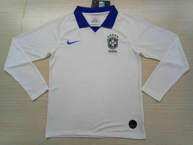 Brazilian Away white long sleeve 2019