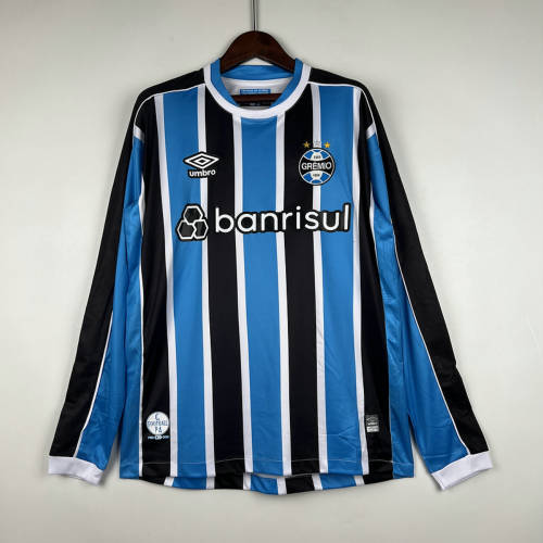 23/24 Gremio Home Long Sleeve Soccer Jerseys S-4XL