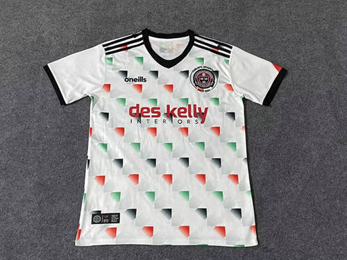 23/24 Bohemian White Soccer Jerseys