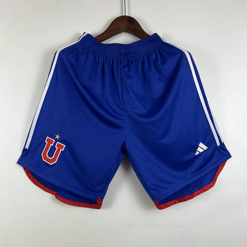 23/24 Universidad De Chile Home Soccer Shorts