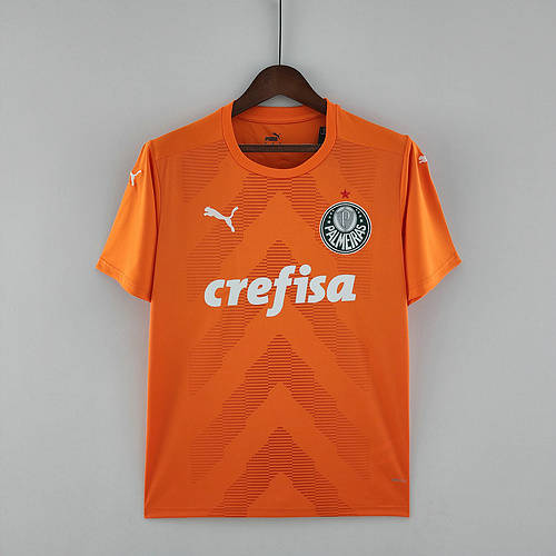 22/23 Palmeiras Goalkeeper Orange Soccer Jerseys S-4xl