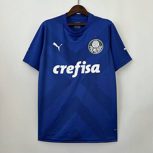 23/24 Palmeiras Goalkeeper Blue Soccer Jerseys