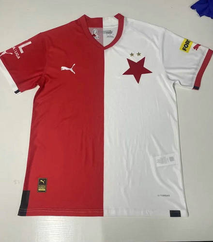 22/23 Slavia Prague Home Soccer Jerseys