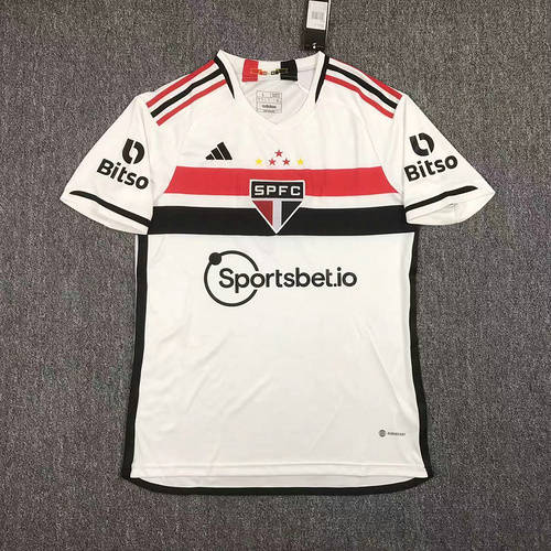 23/24 Sao Paulo Home Soccer Jerseys