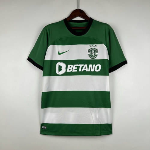 23/24 Sporting Lisbon Home Soccer Jerseys S-4xl