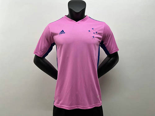 22/23 Cruzeiro Pink October Soccer Jerseys